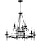 Quoizel Octavia Chandelier 9 Lights Earth Black OCA5032EK - alternate 3